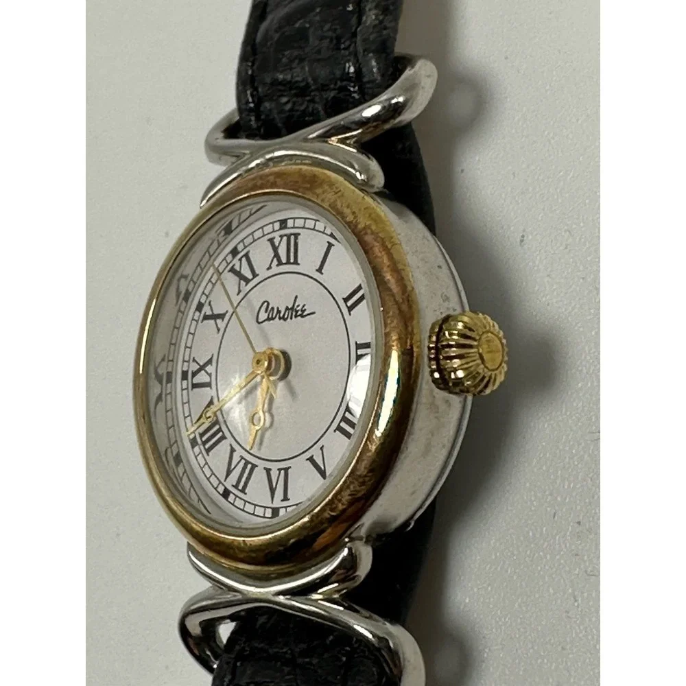 Carolee W1293 Ladies Watch New Battery 23MM 6.75
